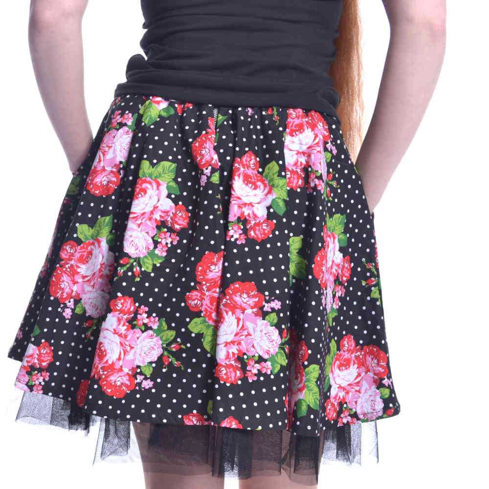 Rockabella - LAILA Rok - Zwart